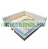 Electric floor heating black heating mat 200 watts/m² 1-14 m² can be used indoors and outdoors