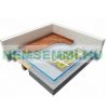 Electric floor heating black heating mat 200 watts/m² 1-14 m² can be used indoors and outdoors