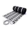 Electric floor heating black heating mat 200 watts/m² 1.5 m² can be used indoors and outdoors