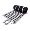 Electric floor heating black heating mat 200 watts/m² 4.5 m² can be used indoors and outdoors