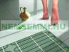 Electric underfloor heating cold cover Heating mat under floor slab 150 watts/m² 5 m²