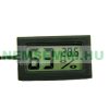 Humidity meter and thermometer with 1.5 meter sensor cable, digital humidity and thermometer, with temperature sensor in front of the humidity sensor probe