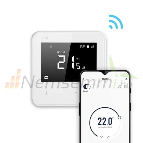 BVF 801 wifi thermostat + 3m floor sensor (white) (RTA801WH)