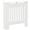 Radiator cover 78x19x81 cm white radiator cover, grid, radiator cover