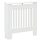 Radiator cover 78x19x81 cm white radiator cover, grid, radiator cover