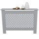 Radiator cover 112x19x82 cm radiator cover gray honeycomb pattern radiator cover, grid, radiator cover