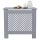 Radiator cover 78x19x82 cm radiator cover gray honeycomb pattern radiator cover, grid, radiator cover