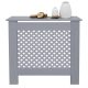 Radiator cover 78x19x82 cm radiator cover gray honeycomb pattern radiator cover, grid, radiator cover