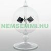 Radiometer light-powered spinning top Crookes light mill vacuum glass radiometer 14 cm high educational tool