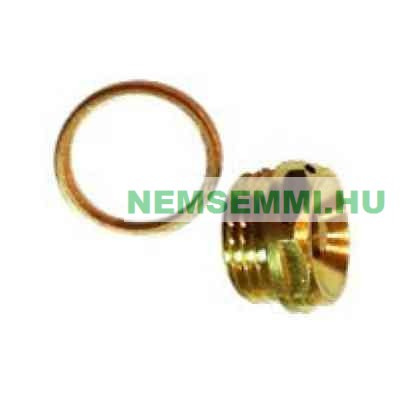 Manual vent valve for solar system pure copper 1/2" external thread