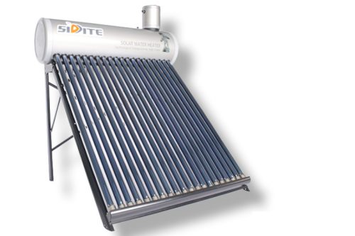 Tank solar collector - 10-pipe SD-GT 100 liter stainless steel tank - can be connected to the network with the additional tank - with 1800 mm vacuum pipes