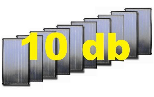 10 SID flat collectors with a 6-year warranty, wholesale price, package price. 