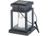 Hanging solar LED lamp outdoor Asian design