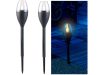 Solar LED garden torch 2 pieces, flashing light with flame effect