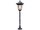 Solar LED lamp flame effect solar candelabra 24 pcs LED 64 cm high IP44 floor lamp