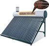 SP-C solar collector with 300 l heat exchanger tank DHW collector - copper tube heat exchanger in the tank - thus pressure resistant! Inox inner tank