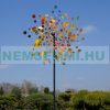 Wind wheel colorful 76 cm diameter wind-spinning ornament toy colorful garden decoration that can be inserted into the ground