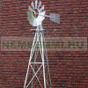 Windwheel 2.45 meters high working toy model, American style. Blade diameter: 55 cm