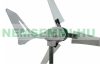 Rotor blade wind wheel blade set 3 pcs x 73 cm white BREEZE wind generator wind turbine rotor