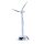 Wind turbine model. A model of a windmill powered by a solar panel. Blade diameter: 24 cm, height: 38 cm