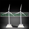 Wind turbine model. A model of a windmill powered by a solar panel. Blade diameter: 24 cm, height: 38 cm