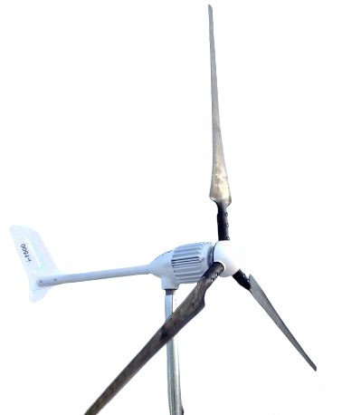 Wind turbine 3 blades 1500W AC 24V Breeze i-1500 wind energy 220 cm rotor diameter.  2 year warranty!