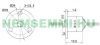 Sliding ring rotary contact 2A 6-wire, against cable twisting, e.g. camera, robot, wind wheel, wind turbine, with gold-plated contacts.