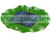 Solar powered floating fountain pump 155 l/h 30 cm max height solar panel 8V 1.8W fish pond aerator aeration water circulation