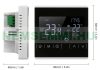 Digital touch screen thermostat for electric floor heating 16A white-black