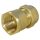 Cut ring solar collector copper connector fitting for the end of 18 mm copper pipe, the other end 3/4" internal thread