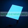 Luminous film 12V A5 size 210x148 mm - cutable self-adhesive stickable blue color - electroluminescent film