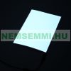 Luminous film 12V A5 size 210x148 mm - cutable self-adhesive stickable blue color - electroluminescent film